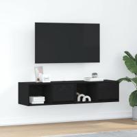 vidaXL Muebles para TV 2 uds madera 60x31x25,5 cm en color Roble artisan/Roble ahumado/Roble negro y más | almacenamiento funcional diseño moderno para baño dormitorio sala - details 2