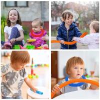 Juego De 6 Piezas De Tubos Sensoriales Pop Juguetes Antiestrés Para Niños Y Adolescentes Regalos De Alivio De Estrés Y Deformación Telescopio Para Manos - details 7
