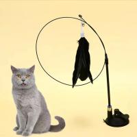 Juguetes Para Gatos Telescopio De Pluma Con Ventosa Super Removible 3PCS Reemplazo De Pluma Herramienta Interactiva Para Gatos - details 2