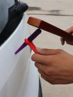 Herramienta De Reparación De Aros De Coche DIY Fijación De Plásticos Con Cabezas De Martillo Pen De Bajada Facil Instalación Reparación De Choques Automotrices - details 2
