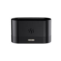Humidificador de aire Aceites esenciales, simulación llama niebla humidificador 2 brillo noche luz silencioso USB humidificador 180ml, con función de apagado automático - details 4