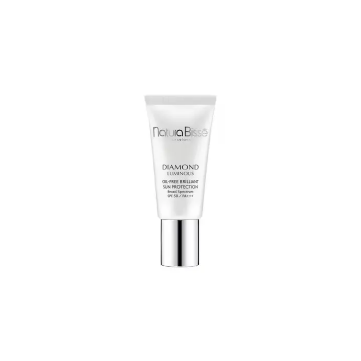 Natura Bisse Diamond SPF 50 PA+++ Oil-Free Brilliant Sun Protection – Protector Solar Facial con Color, Antiedad y Antimanchas - 1