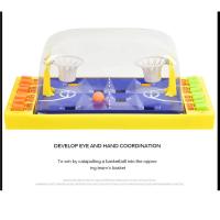 Juego De Mesa Deportivo De Competencia Familiar Basketball Battle Juguetes Educativos Para Niños Y Adultos Juego De Doble Tiro Para Jóvenes De 12 Años Y Más - details 7