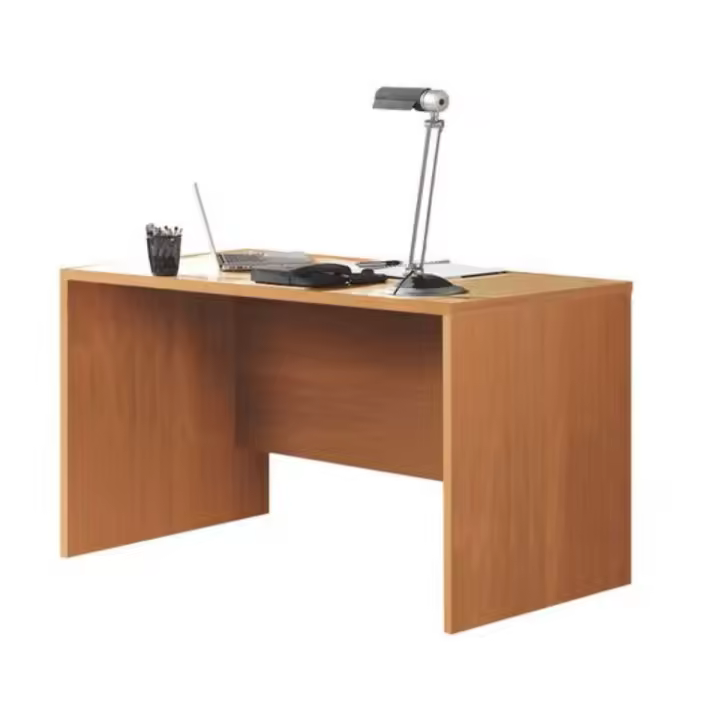 Escritorio White encimera ancha + tablero frontal 75x150x75 cm - 1