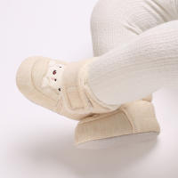 Botas De Nieve Para Bebés Recién Nacidos De Algodón Antideslizantes Y Cálidas Zapatos Para Caminar Infantiles Con Peluche - details 21