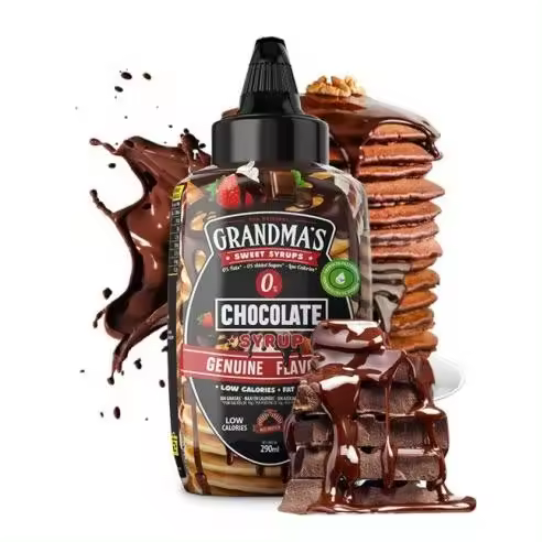 PACK 2 SIROPE CHOCOLATE 0% (2X290ML) - Max protein - 1