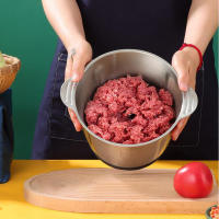 2L Electric Meat Grinder 2 Speeds Stainless Steel Chopper Food Processor Garlic Mud Maker Blender Large Capacity Kitchen Utensils - details 1