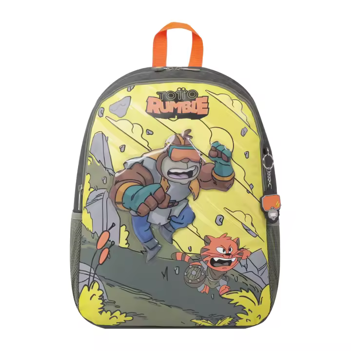 Totto Mochila escolar  -Dimensiones:31.5 x 44 x 12 cm-Material: Poliester - 1