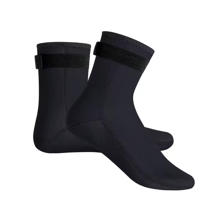 Calcetines De Buceo De Neopreno 3mm Para Hombres Y Mujeres Zapatos De Surf Secado Rápido Térmico Antideslizantes Botas De Natación Calientes Calcetines De Playa - 1