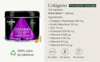 ALDOUS | 120 Cápsulas Colágeno con Ácido Hialurónico + Coenzima Q10 + Vitaminas A, C, D y B12 + Zinc | Energía y Articulaciones Fuertes | Colágeno Hidrolizado | 750mg | Fabricado en España - details 1