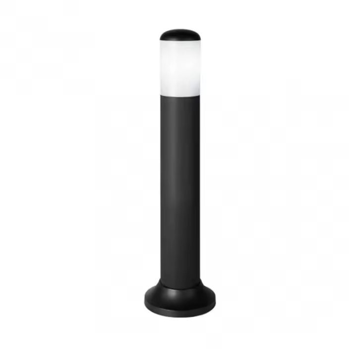 Lámpara Exterior FABRILAMP Pilar Azafrán Negro 40x9,1x9,1 Cm Policarbonato IP44 - 1