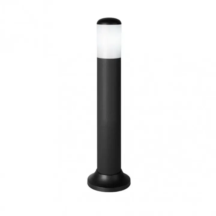 Lámpara Exterior FABRILAMP Pilar Azafrán Negro 40x9,1x9,1 Cm Policarbonato IP44 - 1