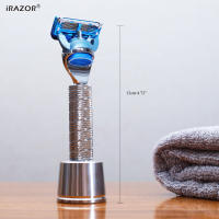 iRAZOR Fusion Afeitadora Manual De 5 Capas Para Barba Y Cabello De Hombre Herramientas De Aseo Desmontables Y Lavables - details 2