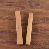 Estuche De Dientes De Bambú Natural Para Adultos 8.3 Pulgadas Accesorios De Cepillo De Dientes Ecológico Hecho a Mano Con Tubo De Bambú - details 1