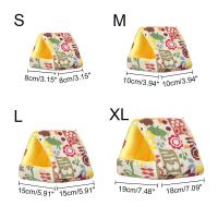 Cama De Animal Pequeño Para Hamster Y Erizo Diseños De 12 Mini Hogar Colgante De Algodón Grueso Y Cálido Para Mascotas Pequeñas - details 0