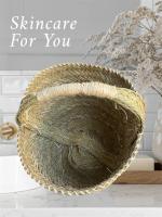Capazos Cestas Mini para Bodas,Eventos TAMAÑO IDEAL Medidas 40*45 cm ,Decoración Fiestas Realizadas de Forma Artesanal con Palma Natural - details 1