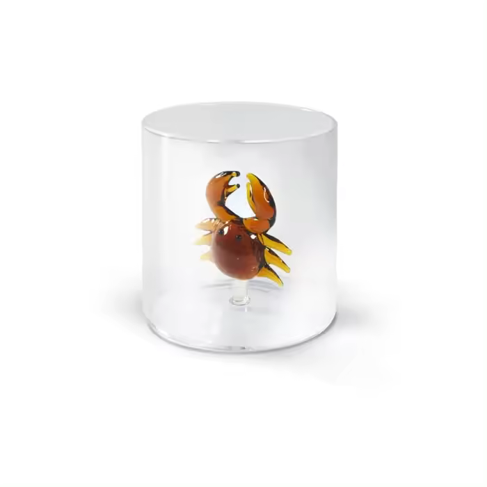 WD Estilo de vida de vidrio borosilicato CC 250 ml cangrejo Decoración - 1