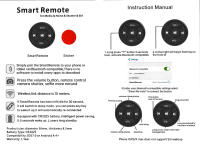 Control Remoto Inalámbrico Bluetooth Para Coche Y Motocicleta 5 Teclas Para Reproducción De Música MP3 Android Compatible Con Steer Wheel - details 17