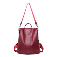 Mochila De Cuero antirrobo para mujer, bolso de de de hombro vintage, mochila viaje alta capacidad, - details 16