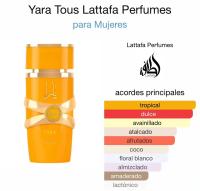 Perfume Yara Tous de lattafa - Fragancia Eau De Parfum para Mujer 100ml - details 0