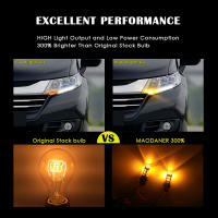 Luz De Señal LED Dual-Color DRL 42SMD P21W 1156 BA15S BAU15S PY21W 7440 T20 Canbus Para Coche Luz Diurna Y Faros De Día 2PCS - details 4