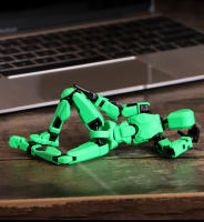 Robot Móvil Multicamado 3D Imprimido Muñeco De Prueba Figura De Acción Adulto Juguete Para Niños 14CM Sin Control Remoto - details 7
