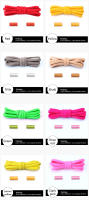 Alpargatas Elásticas Sin Cordones Para Deportes Colores Variados Accesorios De Zapatos Para Niños Y Adultos - details 11