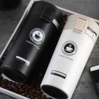 Térmica De Acero Inoxidable 500ml Con Doble Capa Vaso De Café Aislante a Prueba De Fugas Botella De Agua Termo Para Amantes Del Café Y Té - details 4