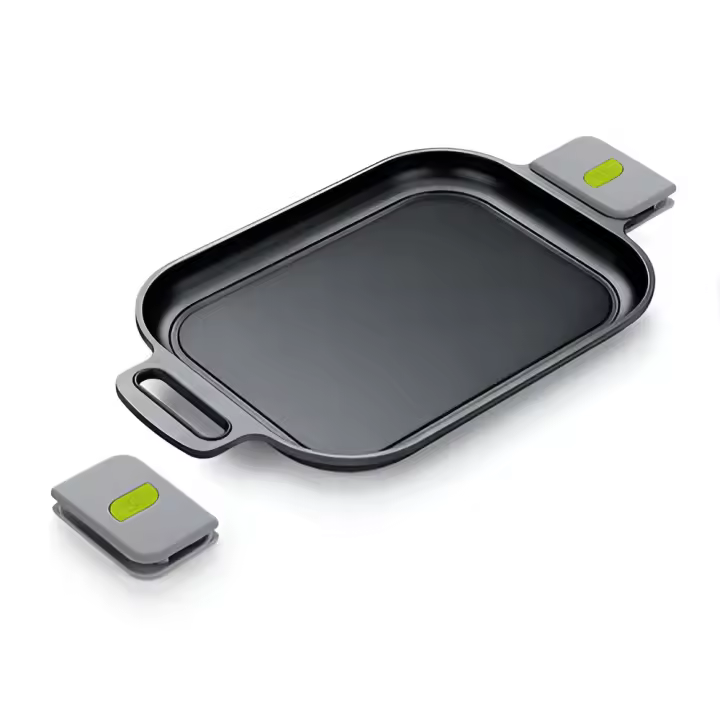 Bra Life (A520740) - Parrilla Lisa 40cm Para Inducción, Gas, Vitro, Eléctrica y Horno - 1