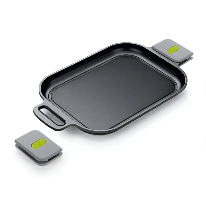 Bra Life (A520740) - Parrilla Lisa 40cm Para Inducción, Gas, Vitro, Eléctrica y Horno - 1
