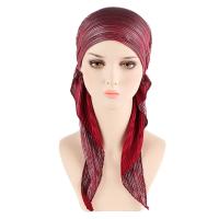 Gorro De Quimioterapia Para Mujer Pre-Apellado Pañuelo De Hijab Protector Contra La Pérdida De Cabello Turban De Cabeza Unisex - details 3