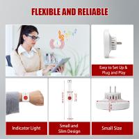 Botón De Llamada Para Cuidadores En Hogar Sistemas De Alarma De Emergencia Para Mayores Monitoreo Seguro Y Asistencia Médica - details 5