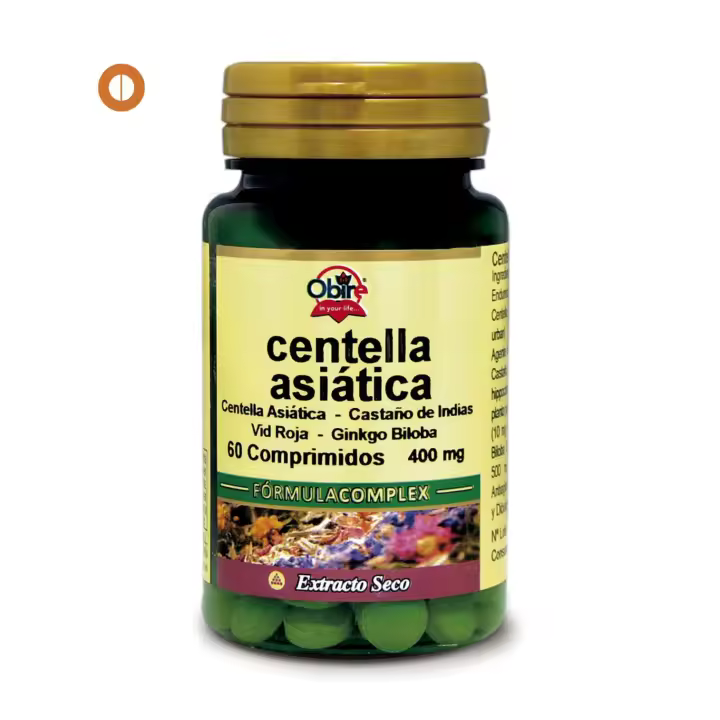OBIRE CENTELLA ASIATICA 400MG 60 CAPSULAS - 1