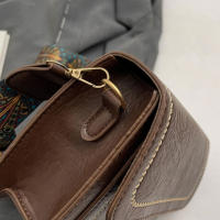 Bolso De Hombro Casual Estilo Extranjero Pequeño Cuadrado Para Mujer Personalidad Cruzado Bolso De Moda Simple - details 3