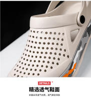Zapatillas De Hombre Casual Transpirables Y Cómodas Para Verano Impermeables Con Bajo Suave Para Playa Zapatillas De Conducción Dual Propósito - details 4