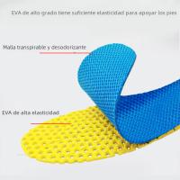 Insoles De Espuma De Memoria Para Zapatos Transpirables Antideslizantes Absorbentes De Impacto Para Hombres Y Mujeres Soporte Arco - details 5
