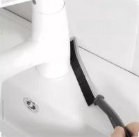 Cepillo De Limpieza Para Rincones Finos Juntas De Azulejos Cocina Baño Microfibra WC Cepillo De Ducha Herramienta De Limpieza Para Ventanas - details 7