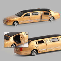 Modelo De Coche De Lujo Diecast Metal Lincoln Stretch Limusina Juguete Educativo Para Colección Puertas Abreable Regalo Para Niños - details 5