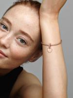 Pandora - Charm Colgante with Collar de corazón grabable - Baño de Oro Rosa de 14 K - details 4