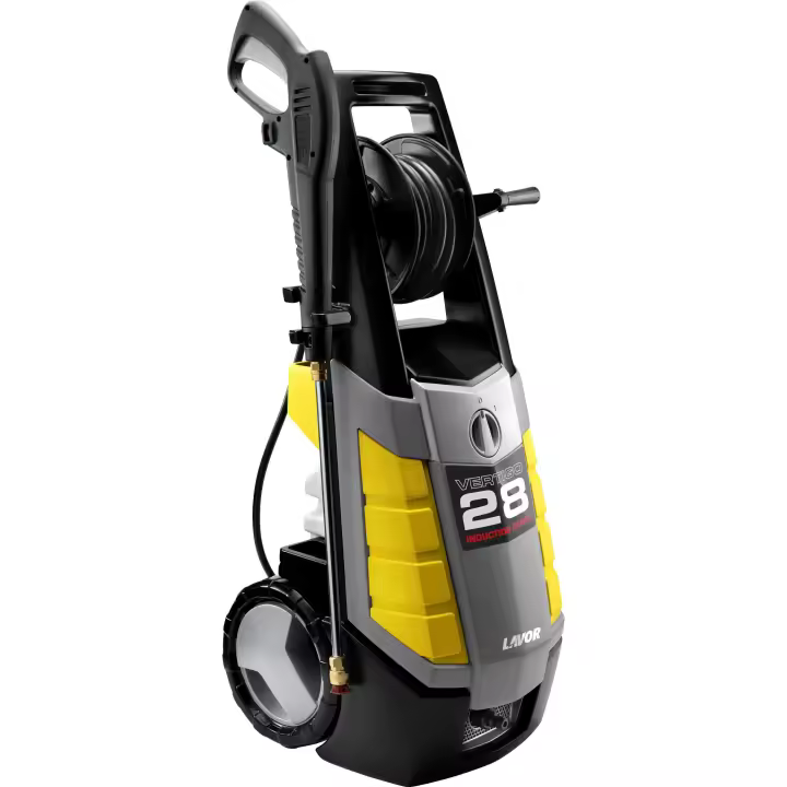 Lavorwash VERTIGO 28 Limpiadora de alta presión o Hidrolimpiadora Vertical Eléctrico 510 l/h Negro, Gris, Amarillo - 1