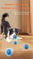 Juguete Interactivo Para Perros Y Gatos Bola Saltarina Inteligente Auto-Movilizable Resistente Al Masticar Carga USB Para Juego Interactivo - details 2