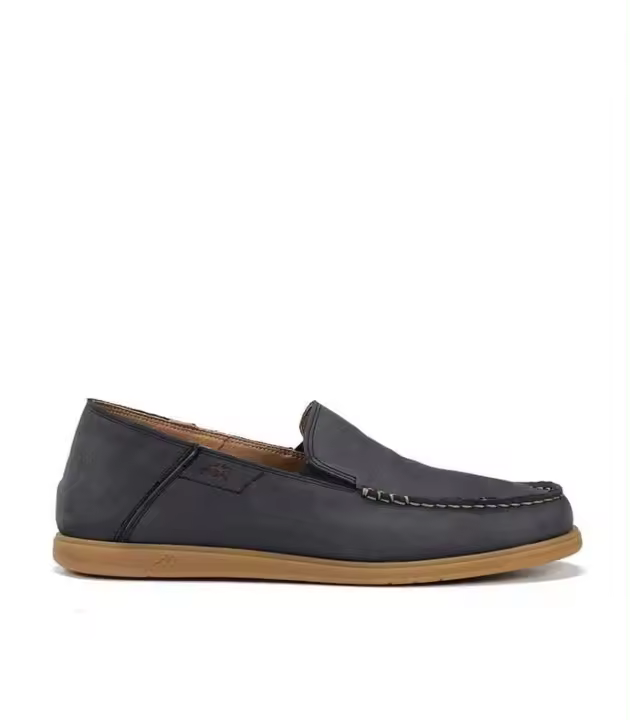 MOCASINES DE PIEL DE NOBUCK Fluchos Tribal F2193 Oceano - 1