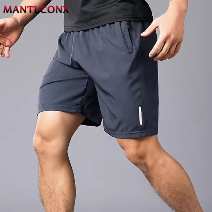 Nuevos Shorts Casuales Para Hombre Verano Secado Rápido Transpirables Para Playa Y Fitness Pantalones Cortos De Entrenamiento De Cintura Media Tallas Hasta XXXL - 1
