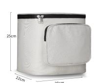 Bolsa De Almacenamiento Para Motocicleta Eléctrica Gran Capacidad Para Batería Y Artículos De Coche Bolsa De Apoyo Trasero - details 6