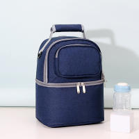 Bolsa De Aislamiento Para Alimentos Para Bebé Estuche Cooler Para Leche Y Alimentos Maternos Mantiene Fresco Bolsa Para Alimentación Y Botellas De Agua Para Madres - details 5