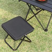 Silla De Camping Plegable Ultra Ligera Impermeable Y Antióxido Para Pesca Y Picnic Con Manillar De Mano Estilo Moderno Metal - details 0