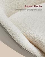 Taburete de Bar, Juego de 2, Regulable en Altura, Giratorio 360°, Silla de Cocina con Respaldo, Base de Acero, Reposapiés, para Mostrador y Comedor - details 4