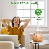 Difusor de aceite esencial Humidificador de aromaterapia ultrasónico de 500ml, difusor de aroma con Niebla fría, LED de 7 Colores, temporizador de 4, ambientador, humidificador, Hogar, oficin, etc. - details 4