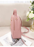 Mochila Mini Coreana Para Mujeres Bolsas Pequeñas Casual De PU Con Lining De Poliéster Bolsa De Hombro Para Damas - details 7