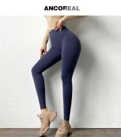 Leggings Deportivos Sin Costuras Para Mujer Cintura Alta Leggings De Yoga Push up Fitness Ropa De Gimnasio Pantalones De Ejercicio - details 8